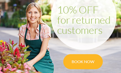  London returned customers gardening service offer